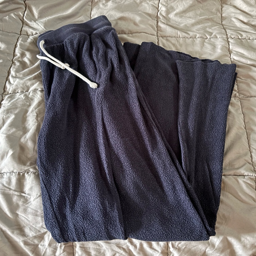 Aerie Cozy Hometown Holiday Wide Leg Skater Pants